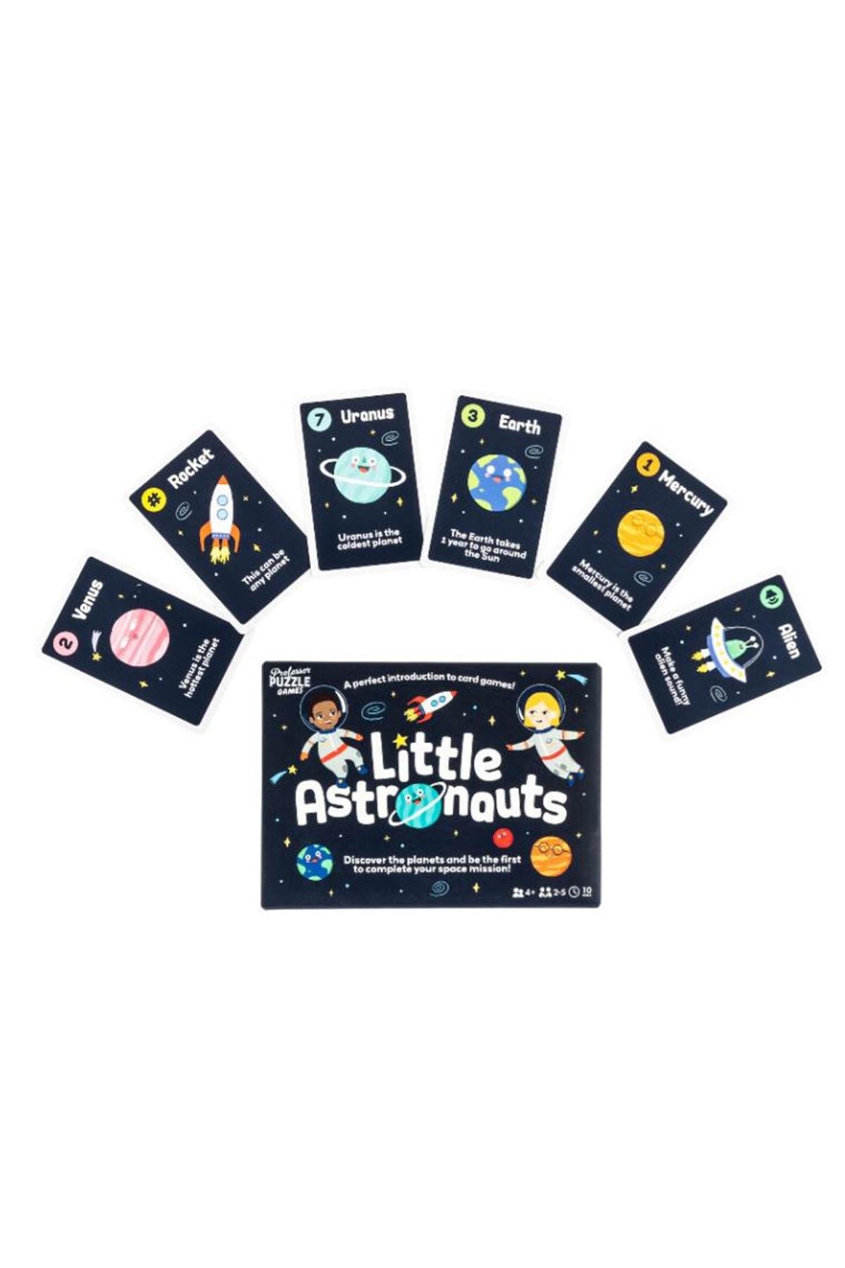 Profesor Puzzle / Kart Oyunu - Little Astronauts Çok Renkli