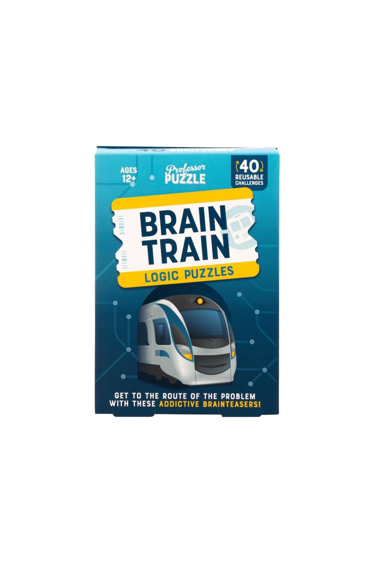 Profesor Puzzle / Mantık Bulmacaları Brain Train Çok Renkli