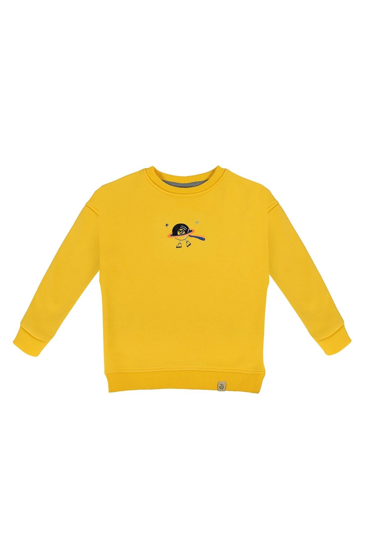 ROLLING DISC SWEATSHIRT Sarı