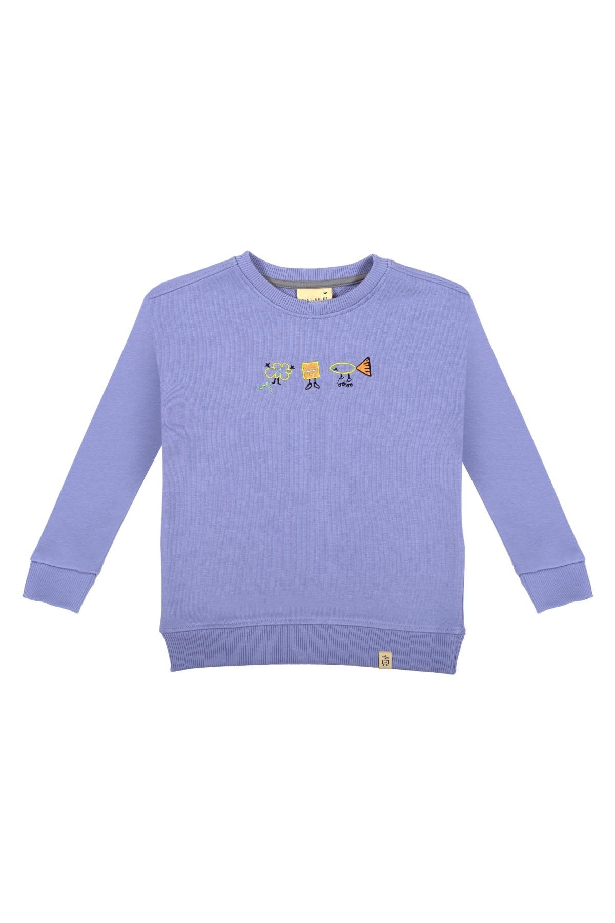 ROLLING TRIO SWEATSHIRT Lila