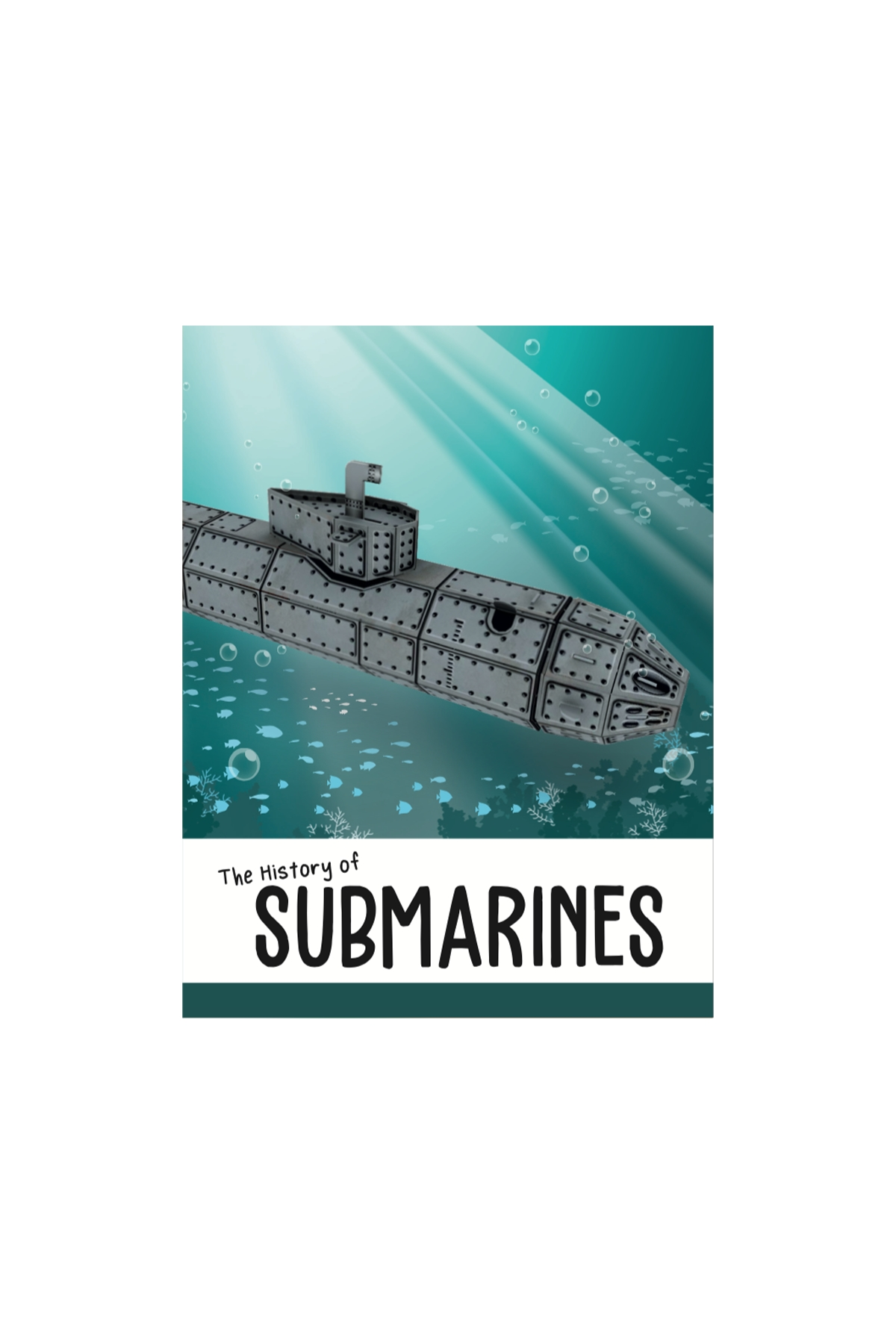 Sassi /3D SUBMARINE -BOOK AND 3D MODEL Çok Renkli