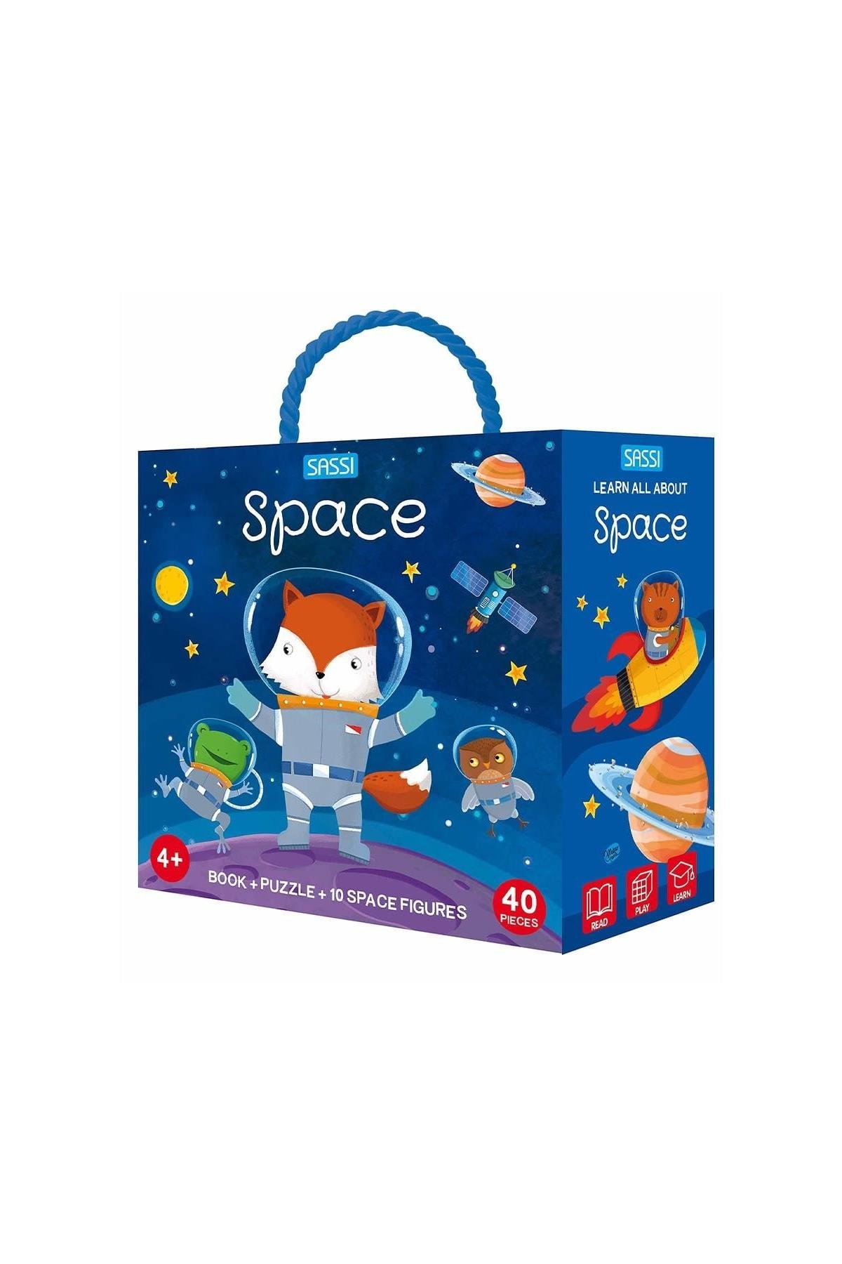 Sassi /LEARN ALL ABOUT SPACE Çok Renkli