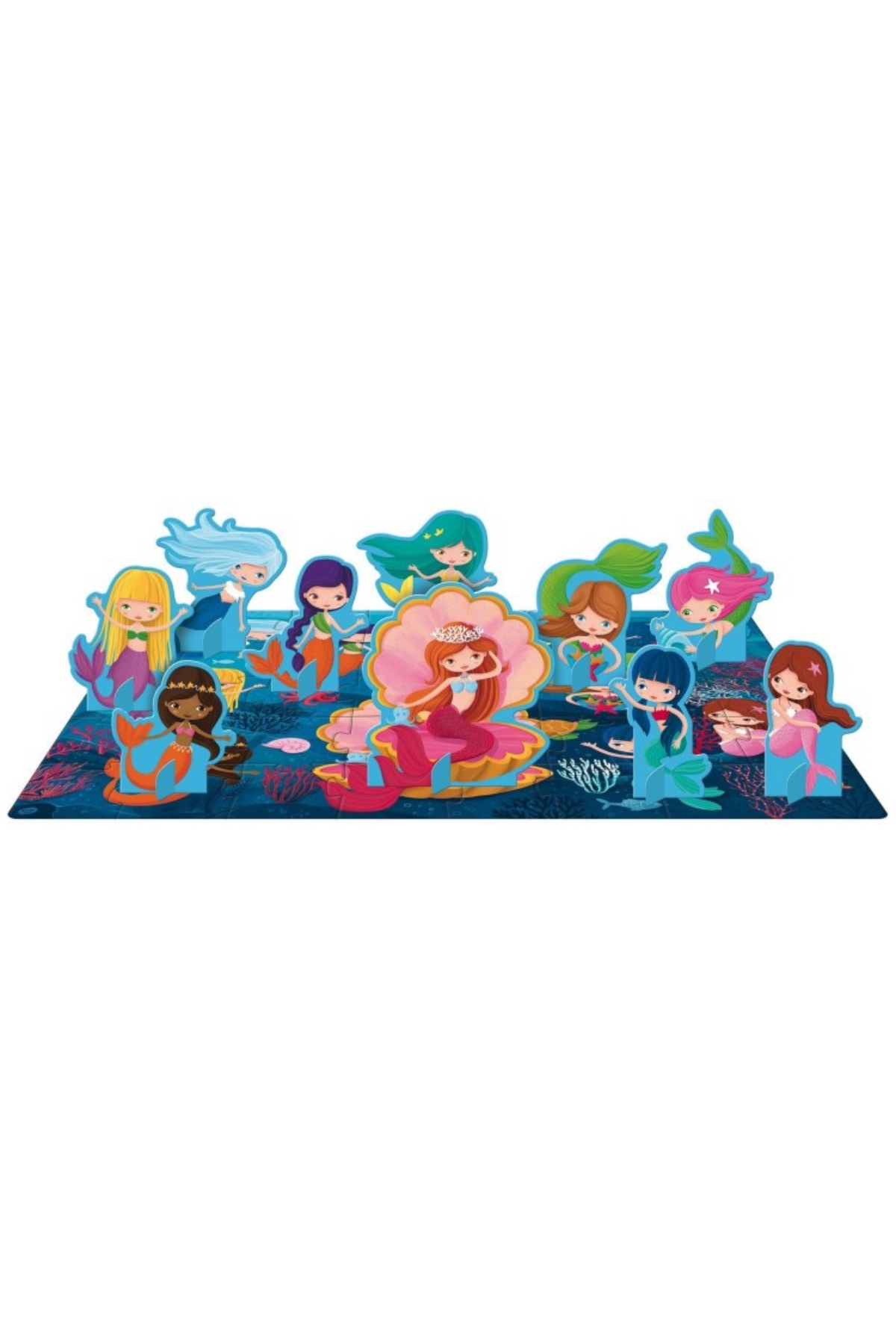 Sassi /LEARN THE NUMBERS WITH MERMAIDS Çok Renkli