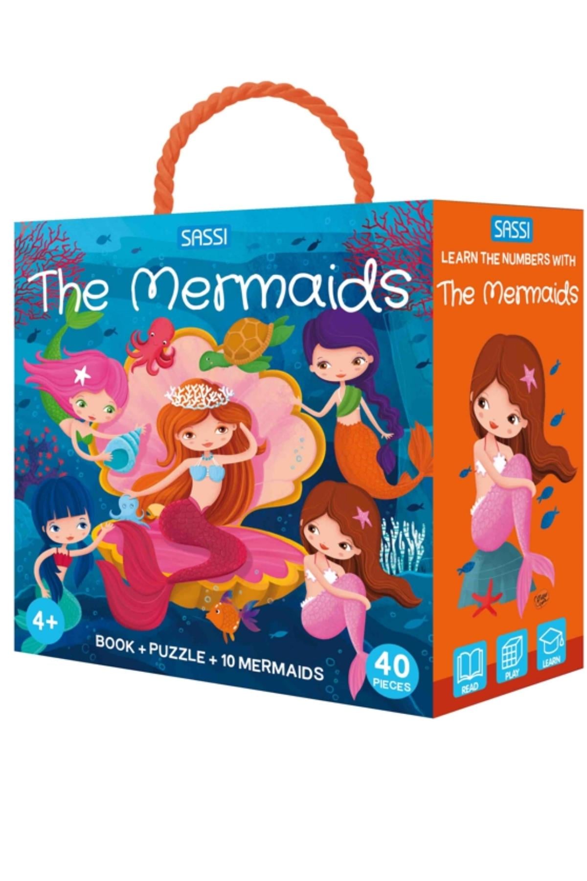 Sassi /LEARN THE NUMBERS WITH MERMAIDS Çok Renkli