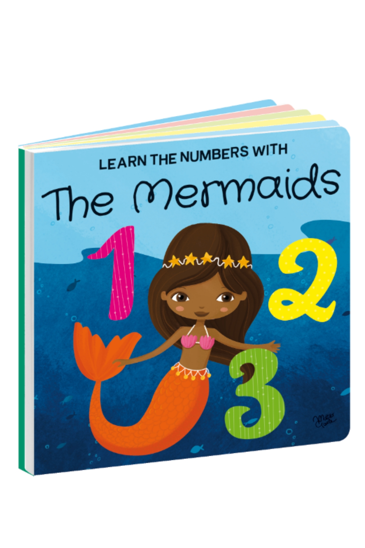 Sassi /LEARN THE NUMBERS WITH MERMAIDS Çok Renkli