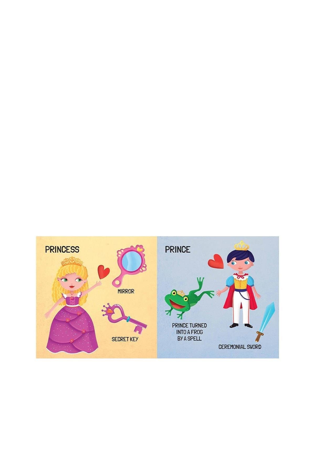 Sassi /LEARN THE WORDS WITH PRINCESS Çok Renkli
