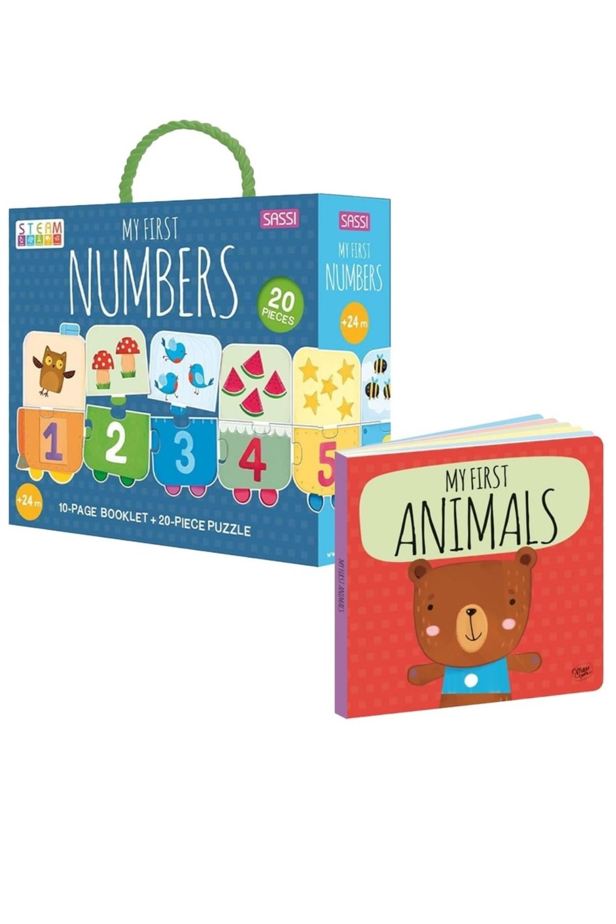 Sassi /MY FIRST NUMBERS - STEAM PUZZLE Çok Renkli