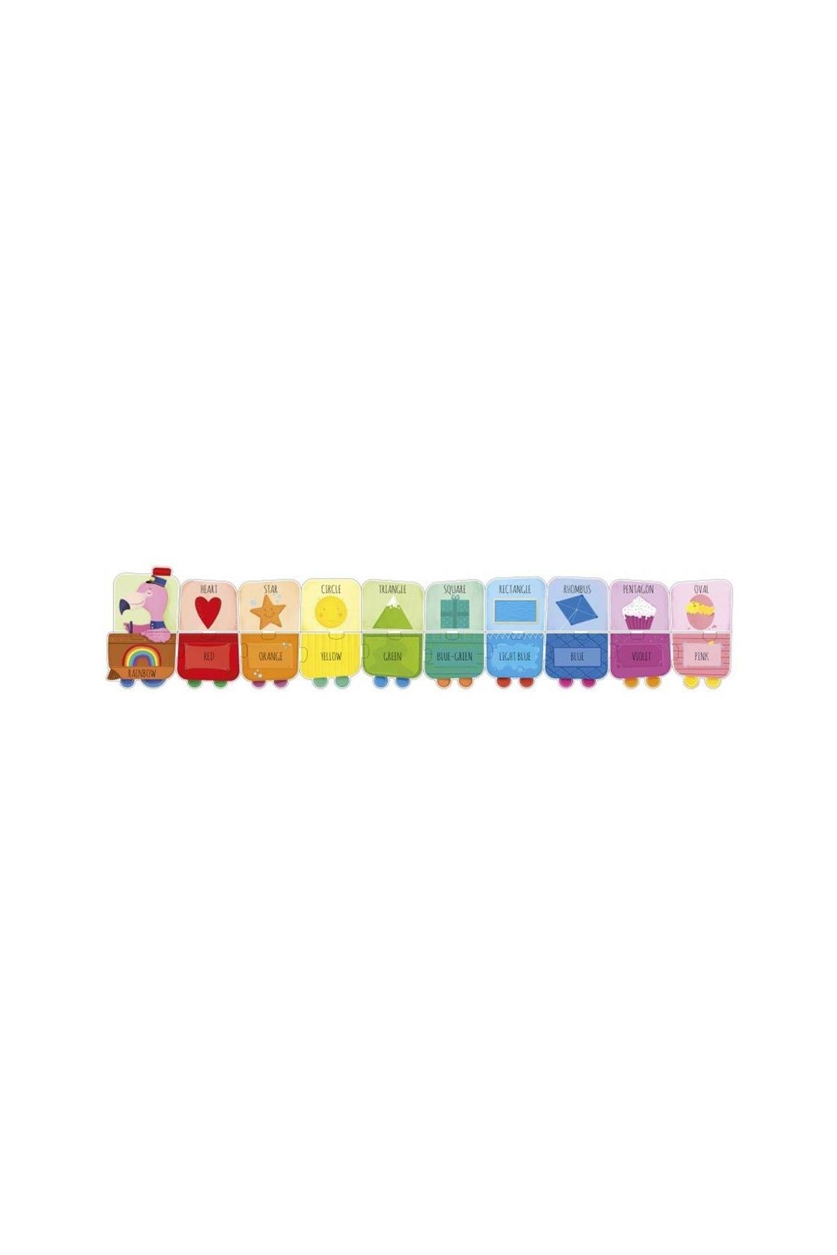 Sassi /MY FIRST SHAPES AND COLOURS - STEAM PUZZLE Çok Renkli