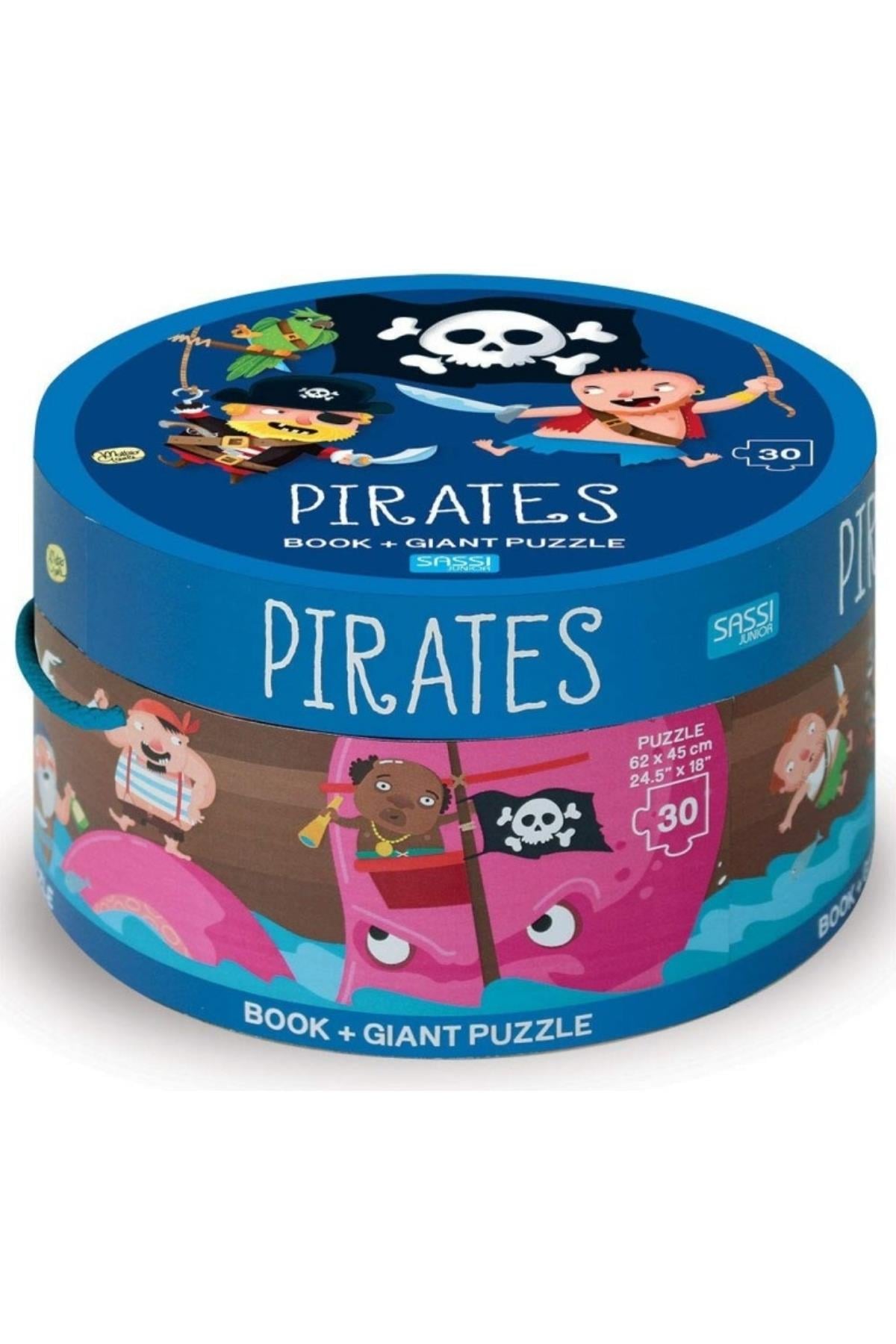 Sassi /PIRATES GIANT PUZZLE Çok Renkli