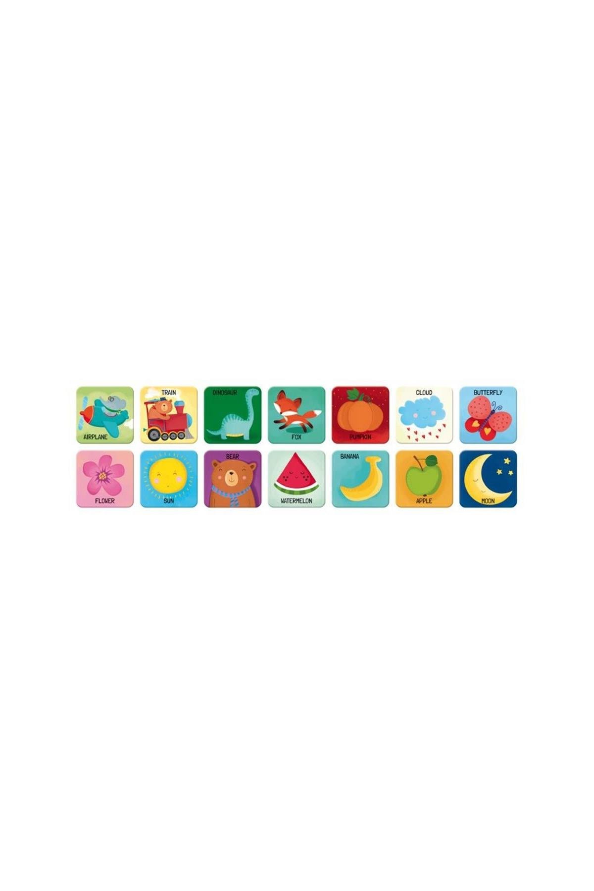 Sassi /PLAY AND LEARN - MEMO WORDS Çok Renkli