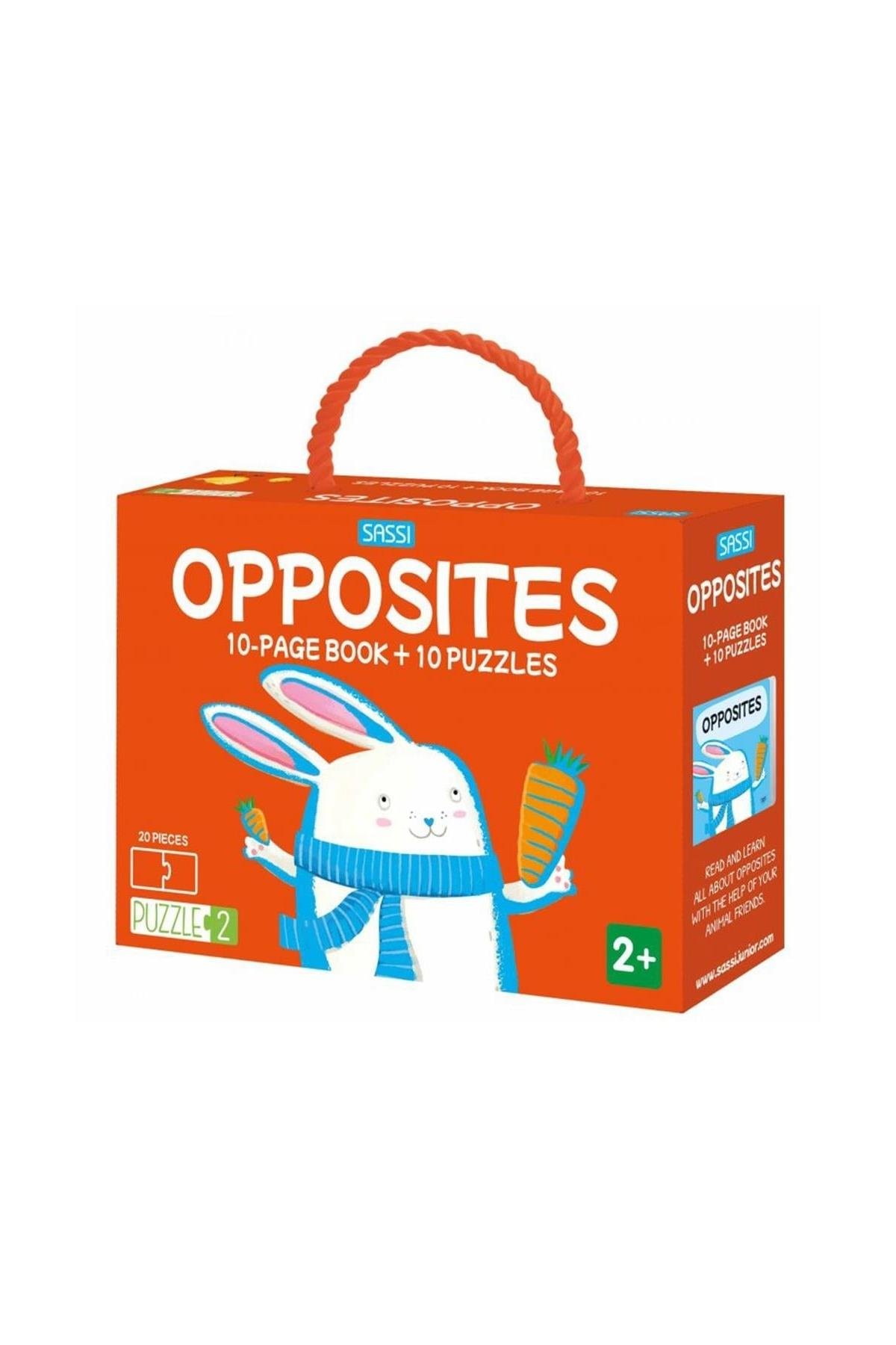 Sassi /PUZZLE 2 OPPOSITES Çok Renkli