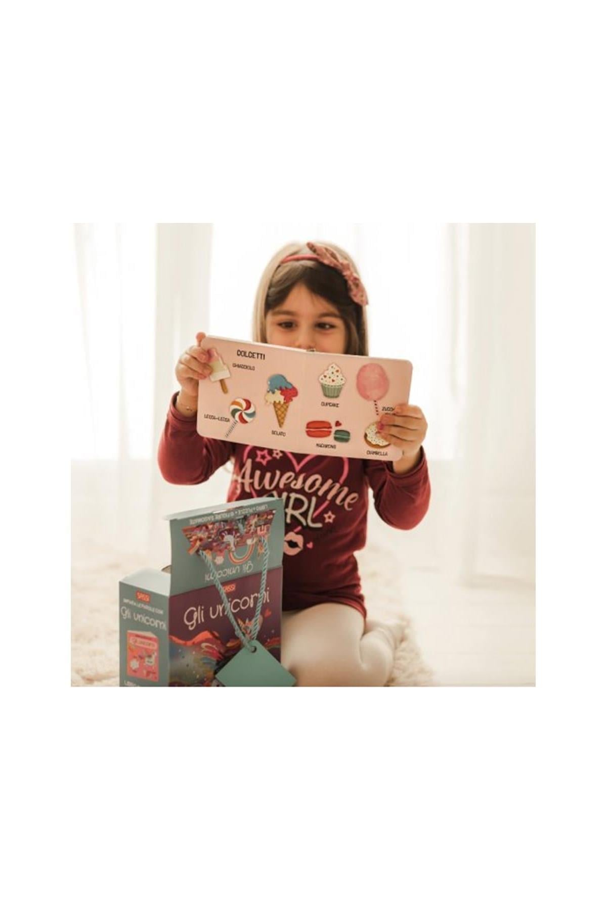 Sassi /READ AND LEARN WITH UNICORNS Çok Renkli
