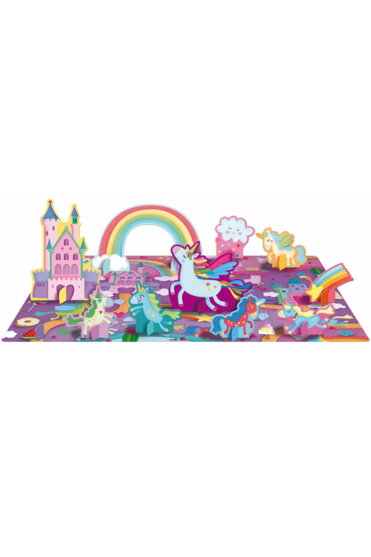 Sassi /READ AND LEARN WITH UNICORNS Çok Renkli
