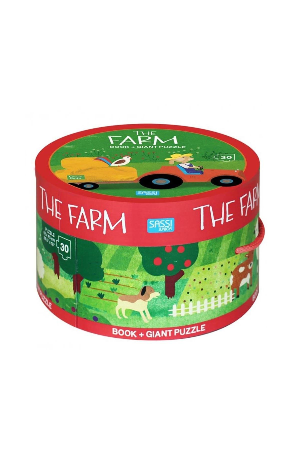 Sassi /THE FARM GIANT PUZZLE Çok Renkli