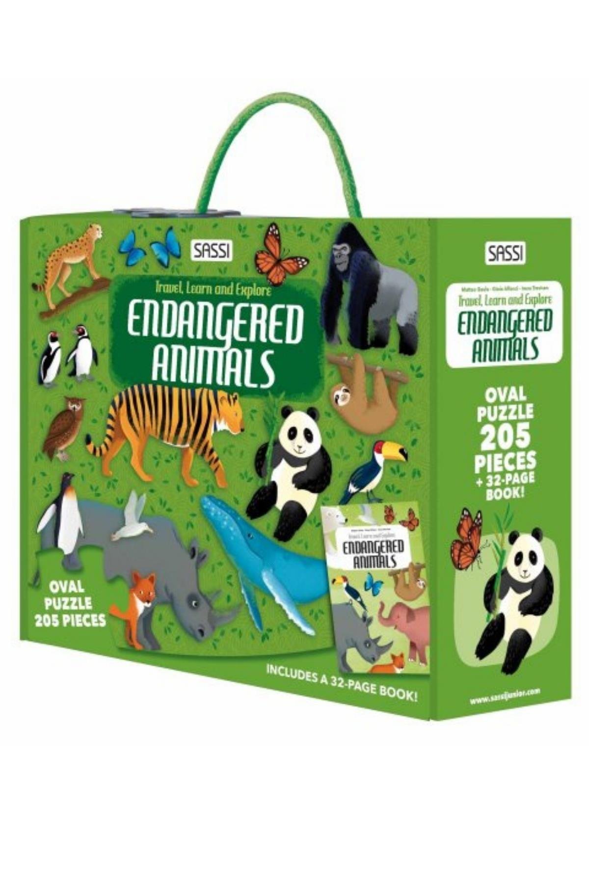 Sassi /TRAVEL, LEARN AND EXPLORE - ENDANGERED ANIMALS Çok Renkli