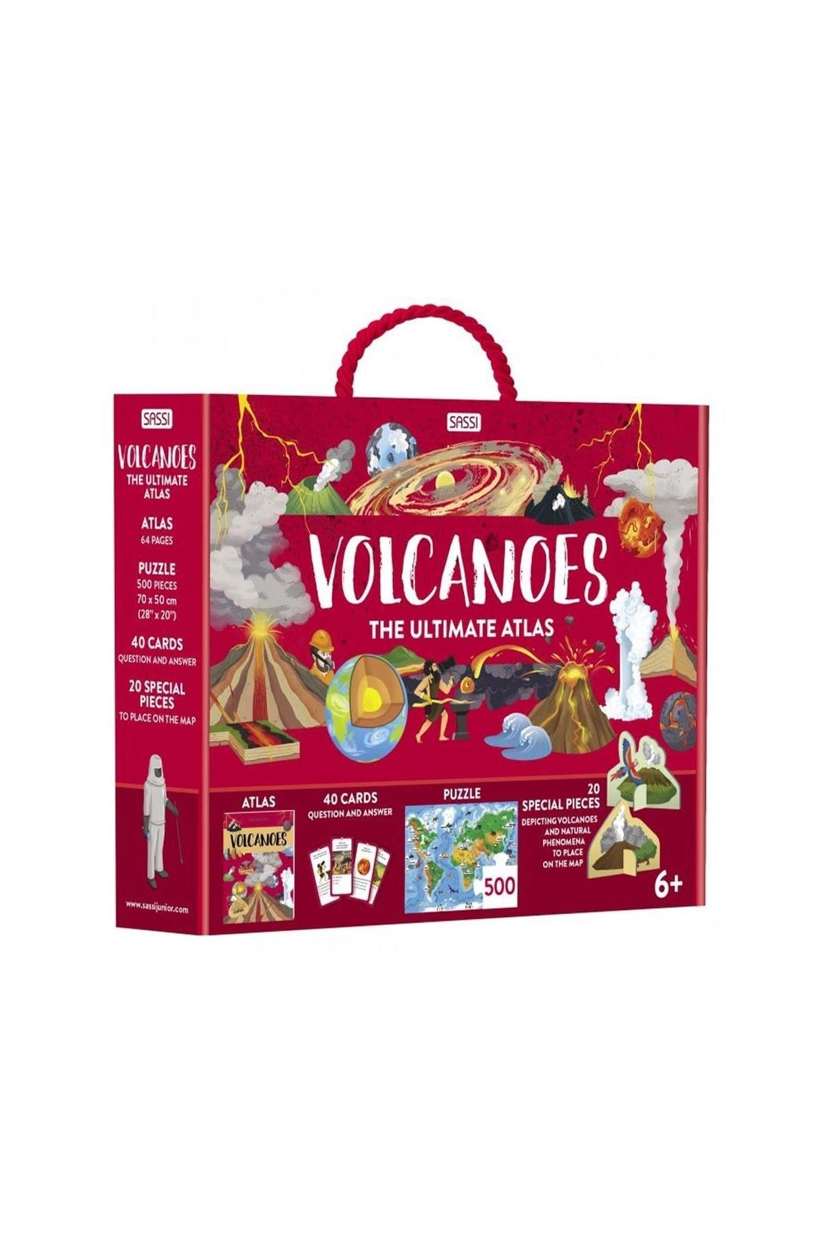 Sassi /VOLCANOES - THE ULTIMATE ATLAS Çok Renkli
