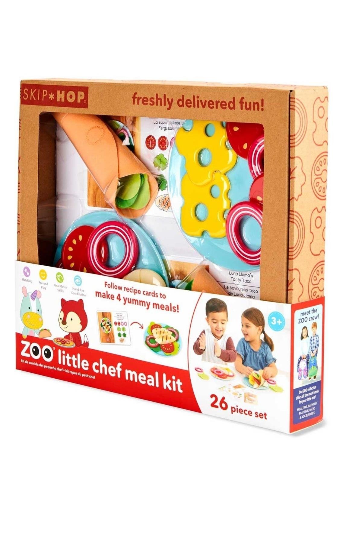 Skip Hop Zoo Oyuncak Yemek Seti Çok Renkli