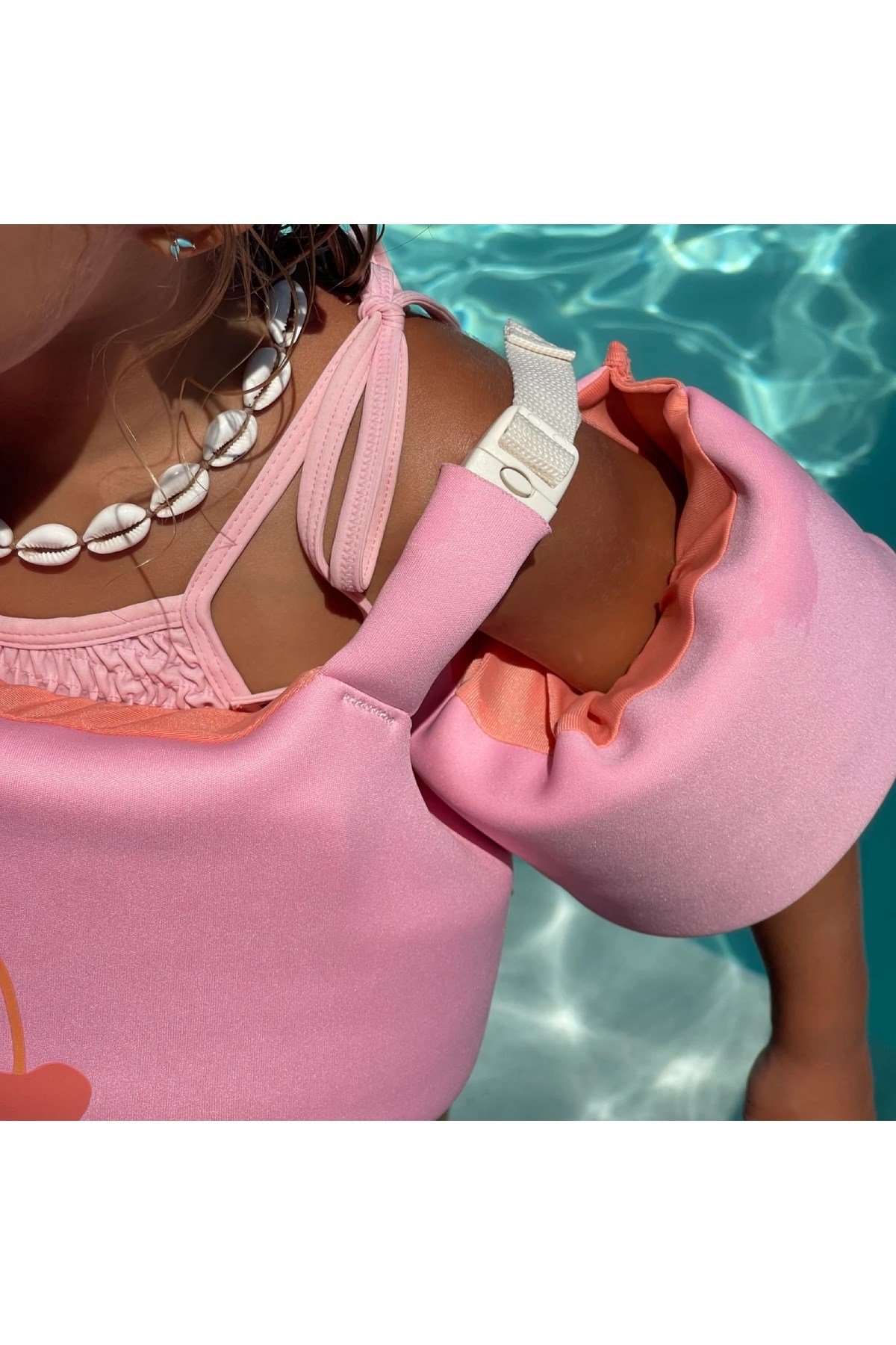 Sunnylife / Çocuk Yüzme Yardımcısı 4-6 yaş Cotton Candy Cherry Pembe