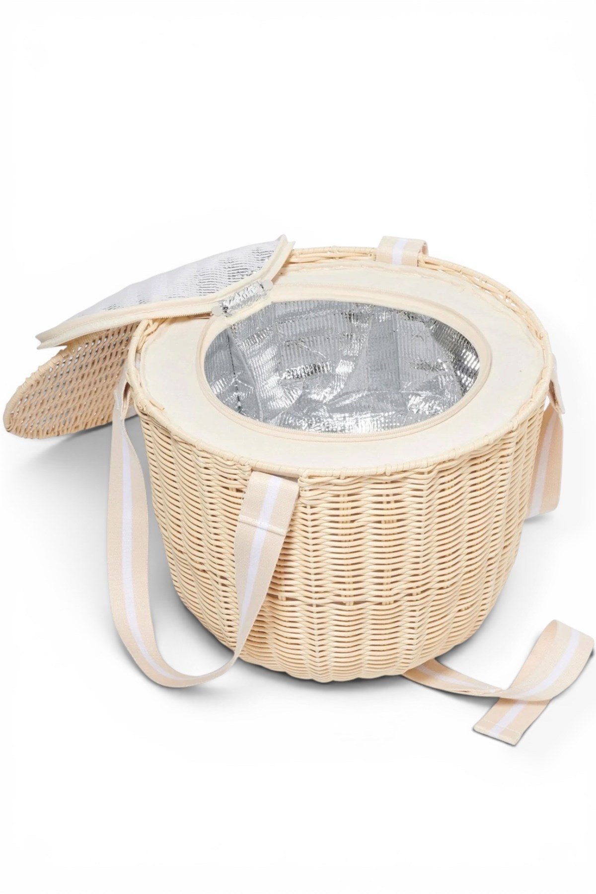 Sunnylife / Termoslu Piknik Sepeti Rattan Çok Renkli