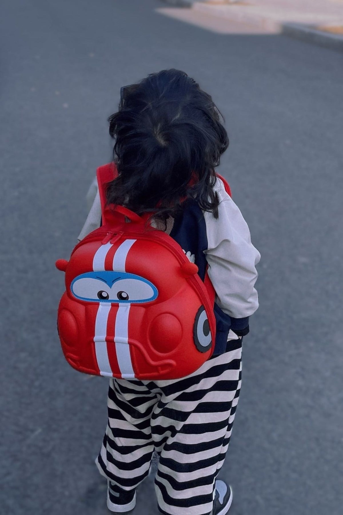 Supercute Car Sırt Çantası Kırmızı