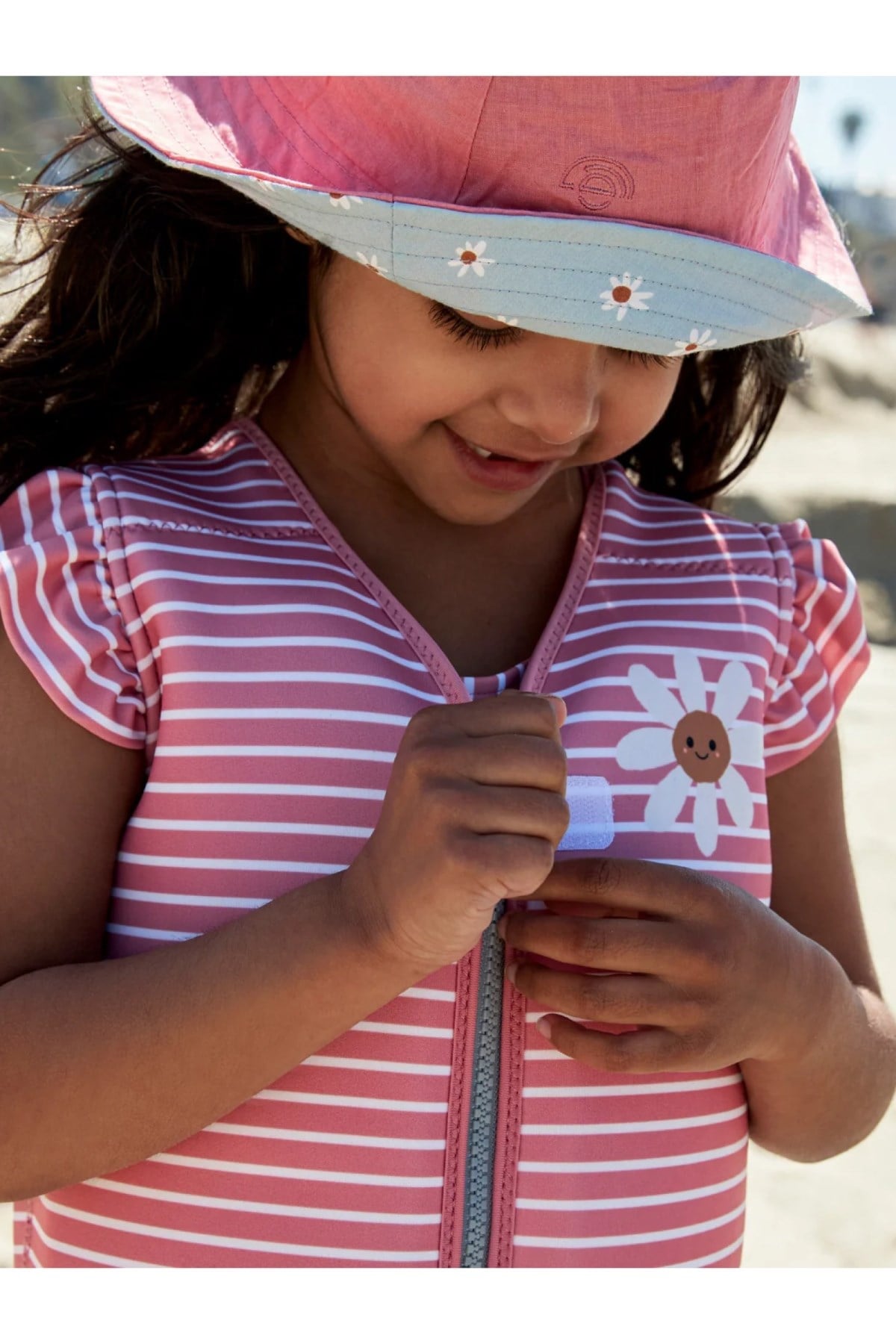 Swim Essentials Daisy Flowers Köpük Dolgulu Yüzme Yeleği 2-3 Yaş Çok Renkli