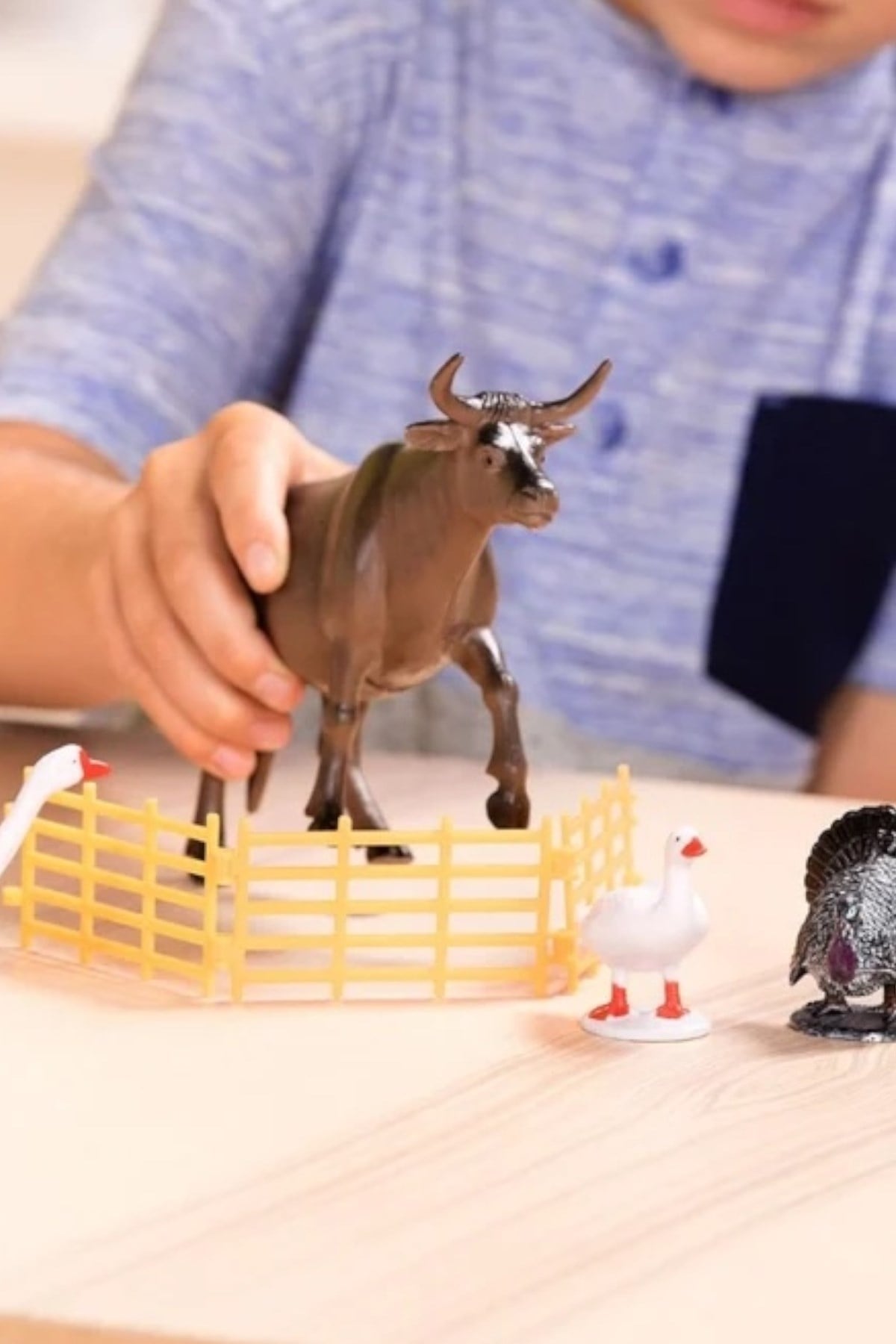 Terra 60 Parça Büyük Oyun Seti - Çiftlik Çok Renkli