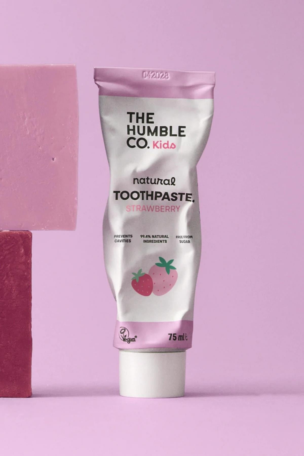 The Humble Co. / Humble Toothpaste Kids Strawberry 75 ML Çok Renkli