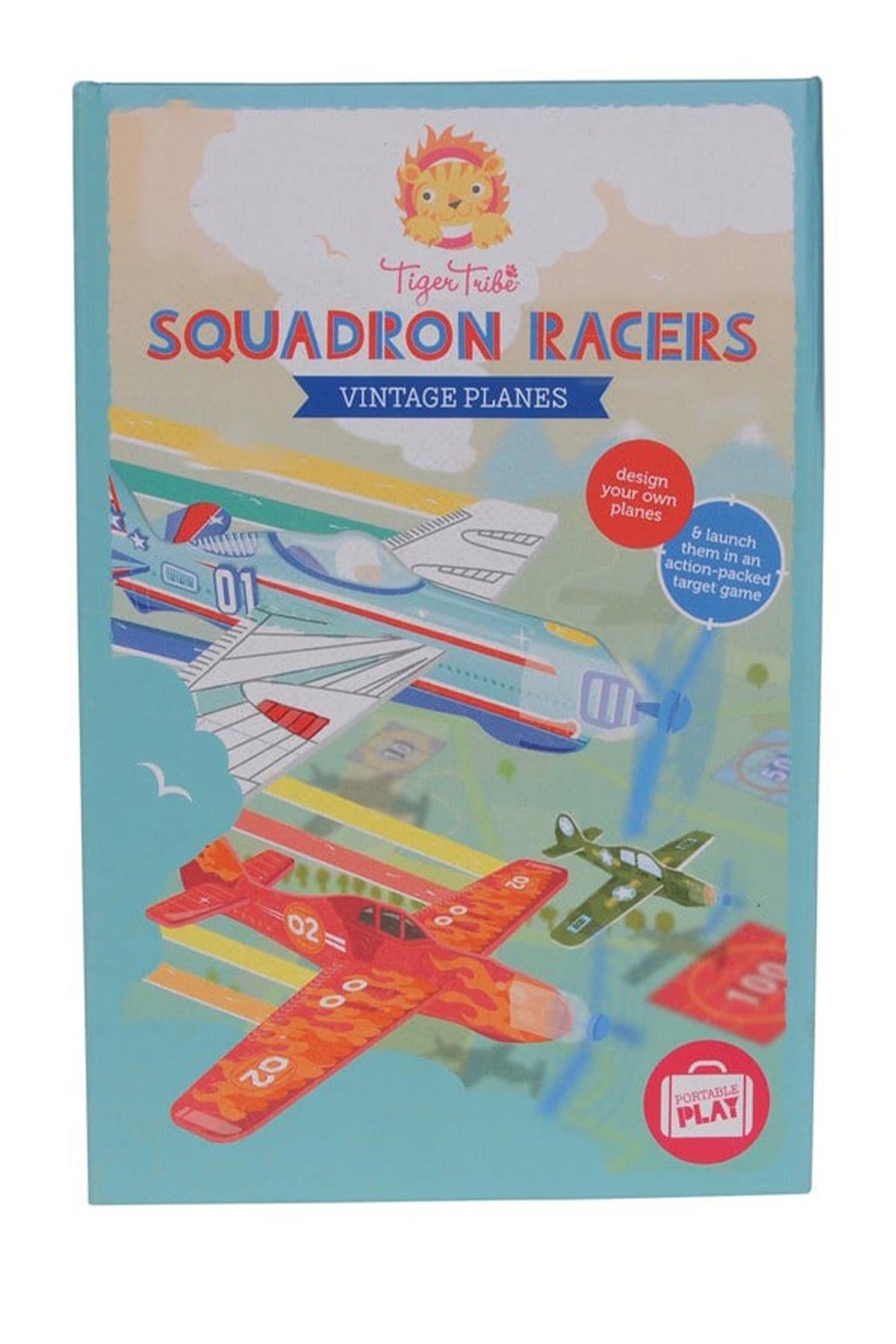 Tiger Tribe Kağıt Maket - Vintage Planes Çok Renkli