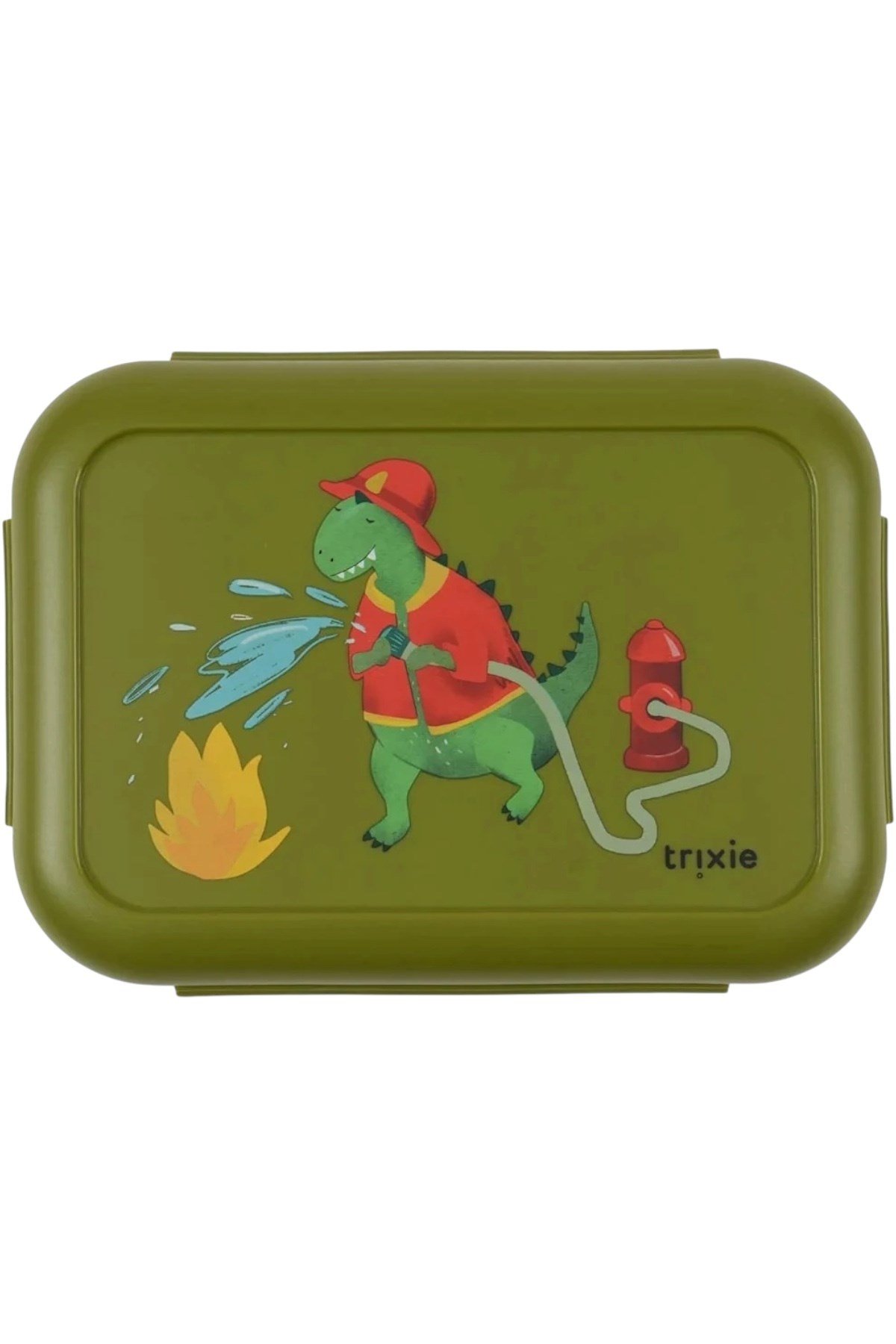 Trixie - Fireman Klipsli Yemek Kabı Mr.Dino