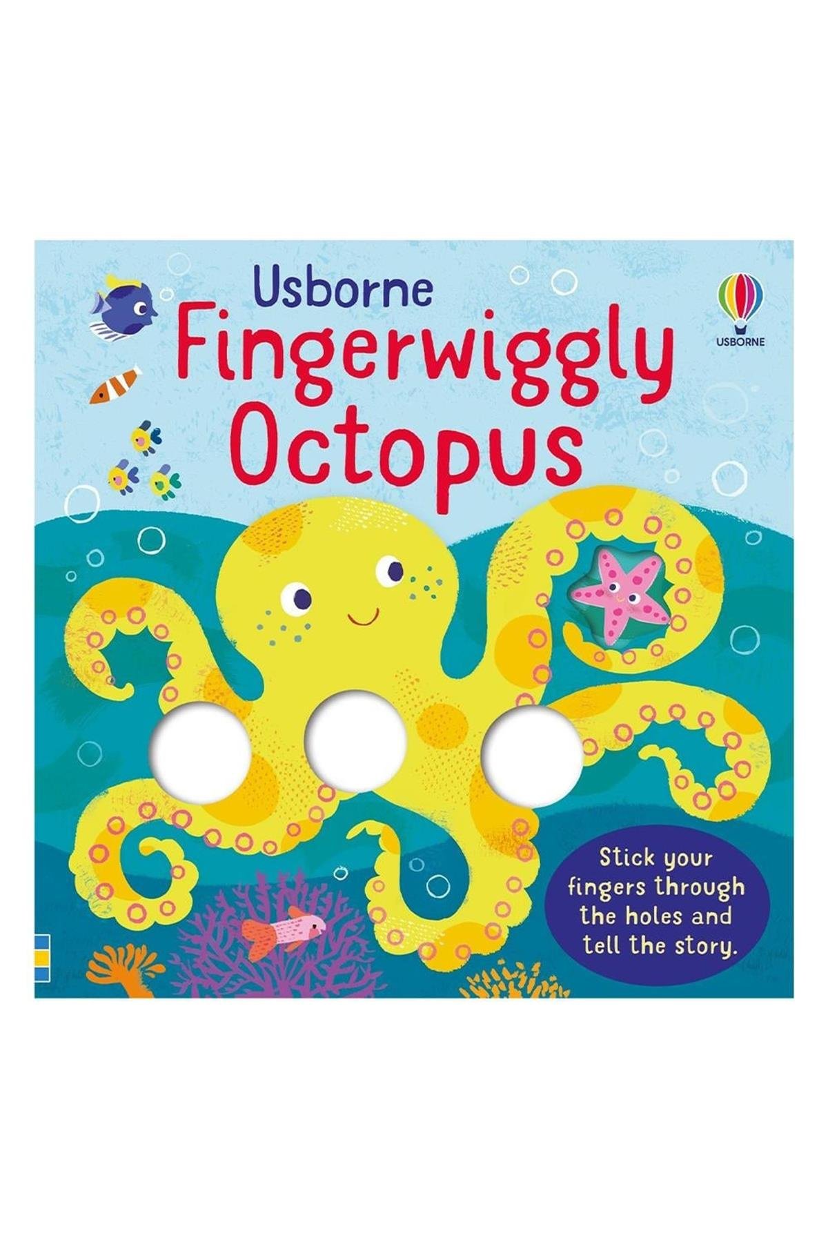 Usborne / Fingerwilly Octopus Çok Renkli