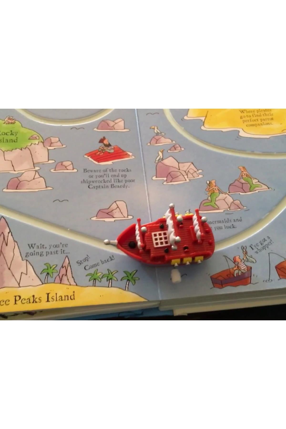 Usborne /WIND-UP PIRATE SHIP Çok Renkli
