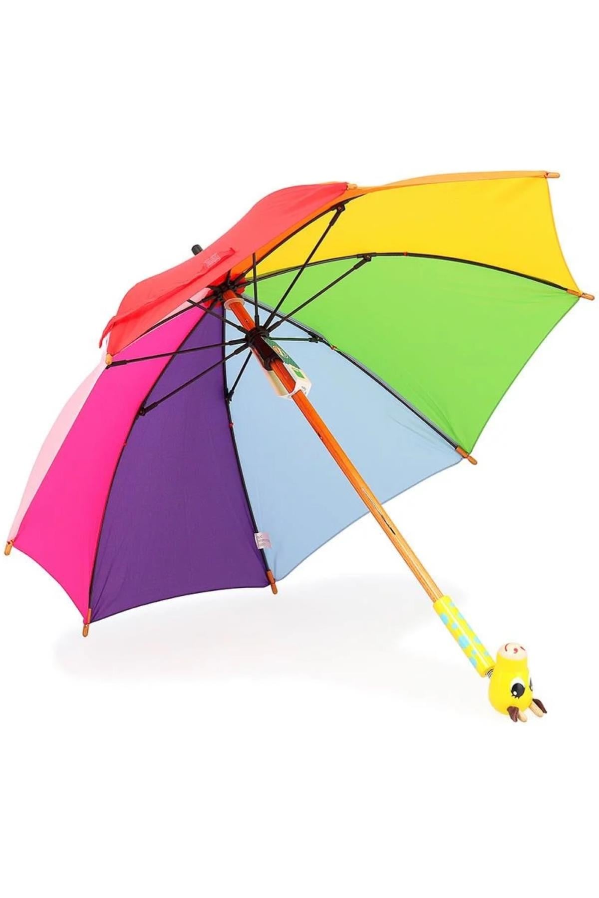 Vilac - Flip Flap the Giraffe umbrella - Flip Flap Zürafa Şemsiyesi Çok Renkli