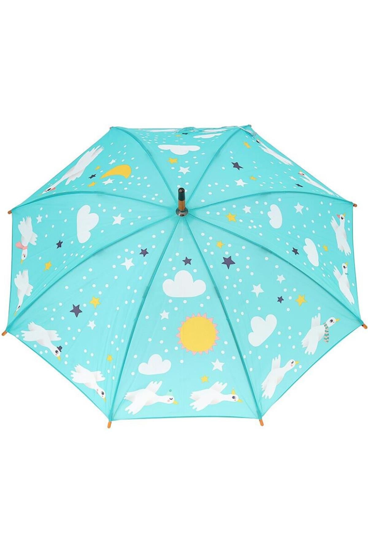 Vilac - Gooses umbrella - Kazlar Şemsiye Çok Renkli