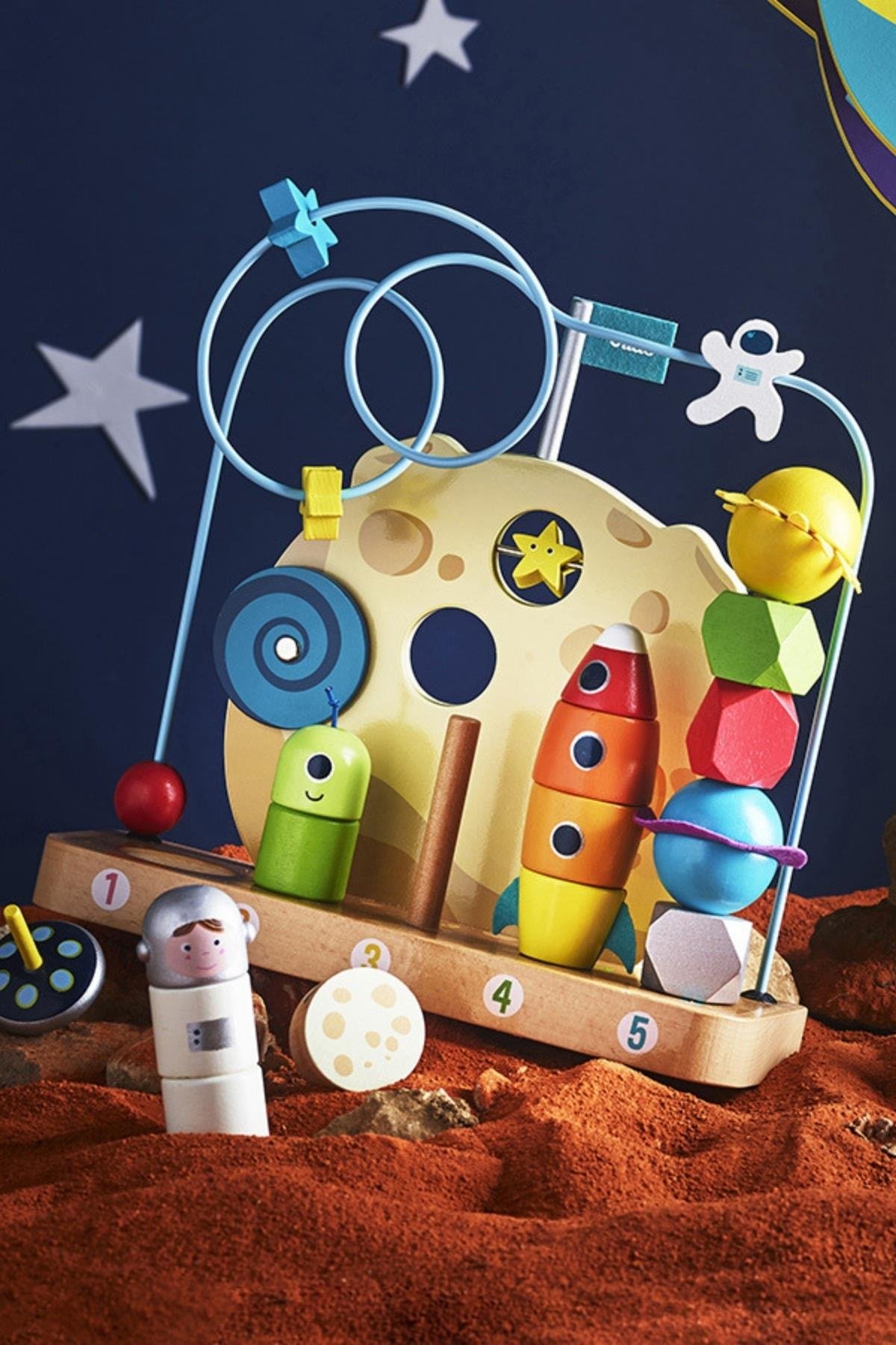 Vilac - In the stars - Galaxy counting game - Galaksi Sayma Oyunu Çok Renkli