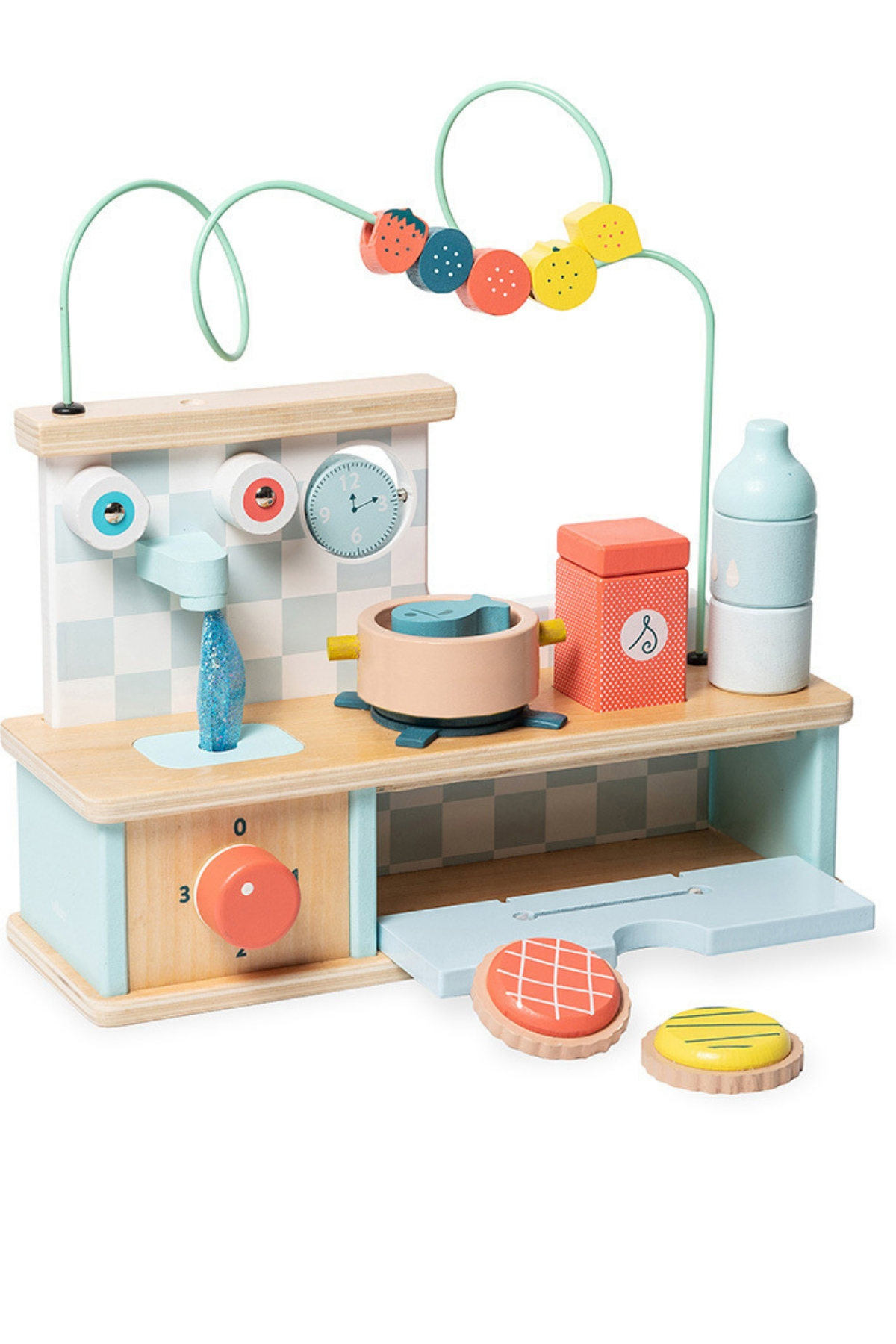 Vilac - Multi-activity Early-learning Kitchen - Aktiviteli Erken Öğrenme Mutfağı Çok Renkli