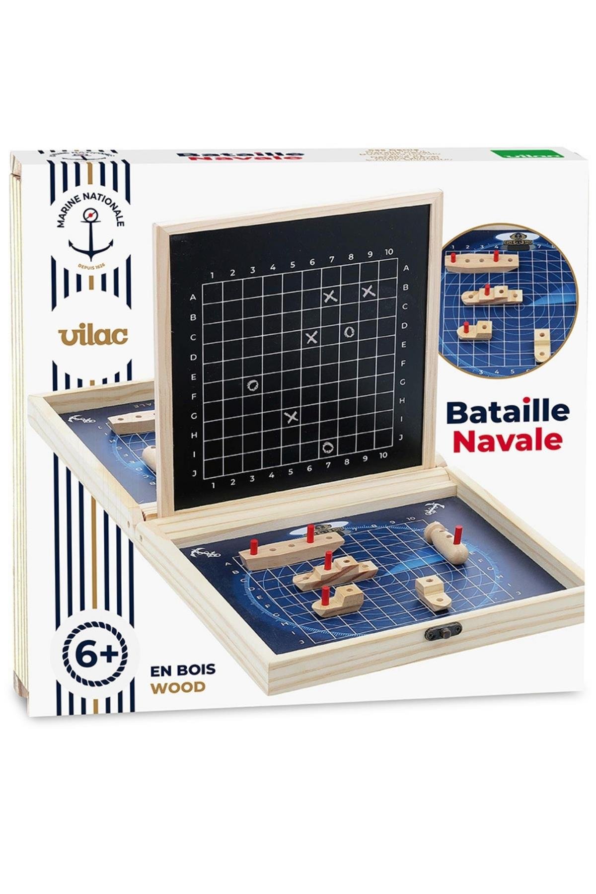 Vilac - Sea battle - Marine nationale - Amiral Battı Çok Renkli