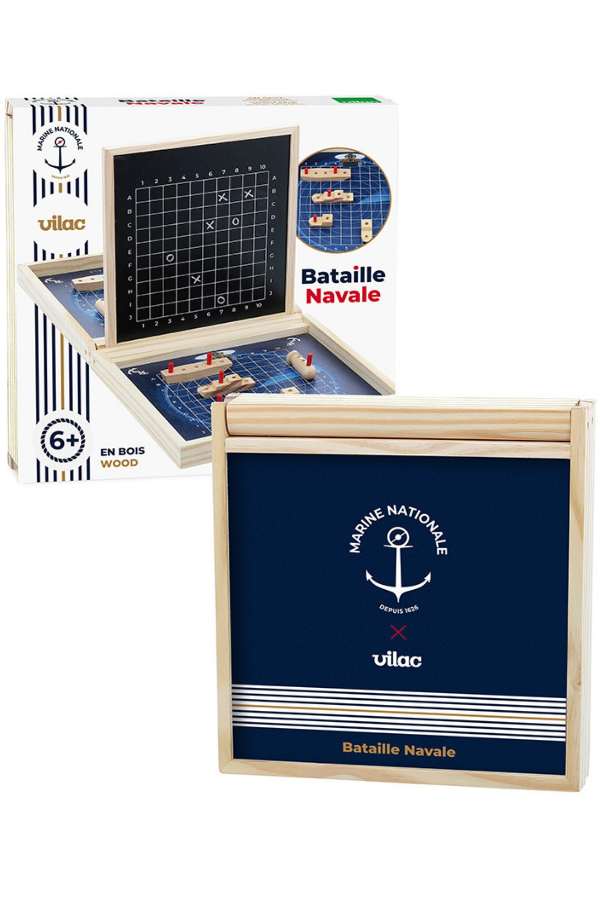 Vilac - Sea battle - Marine nationale - Amiral Battı Çok Renkli