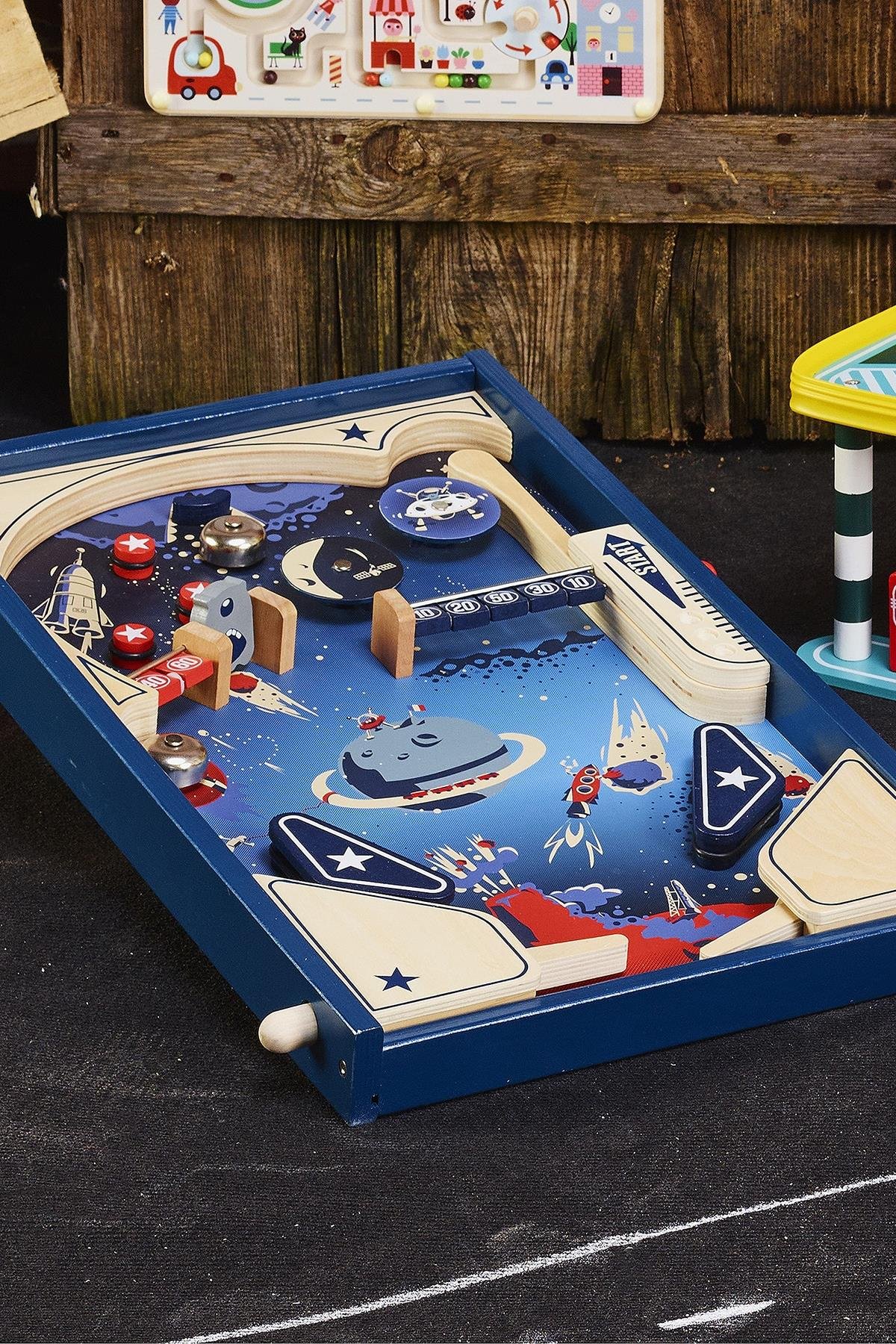 Vilac - Space - Pinball - Uzay Pinball Çok Renkli
