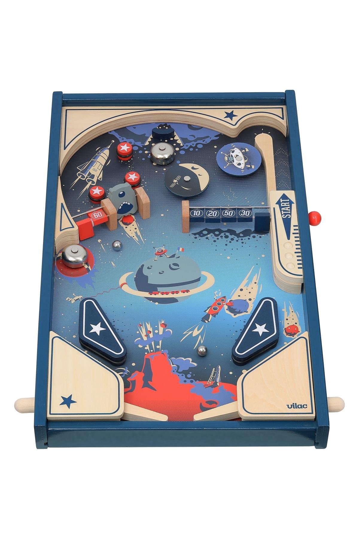 Vilac - Space - Pinball - Uzay Pinball Çok Renkli