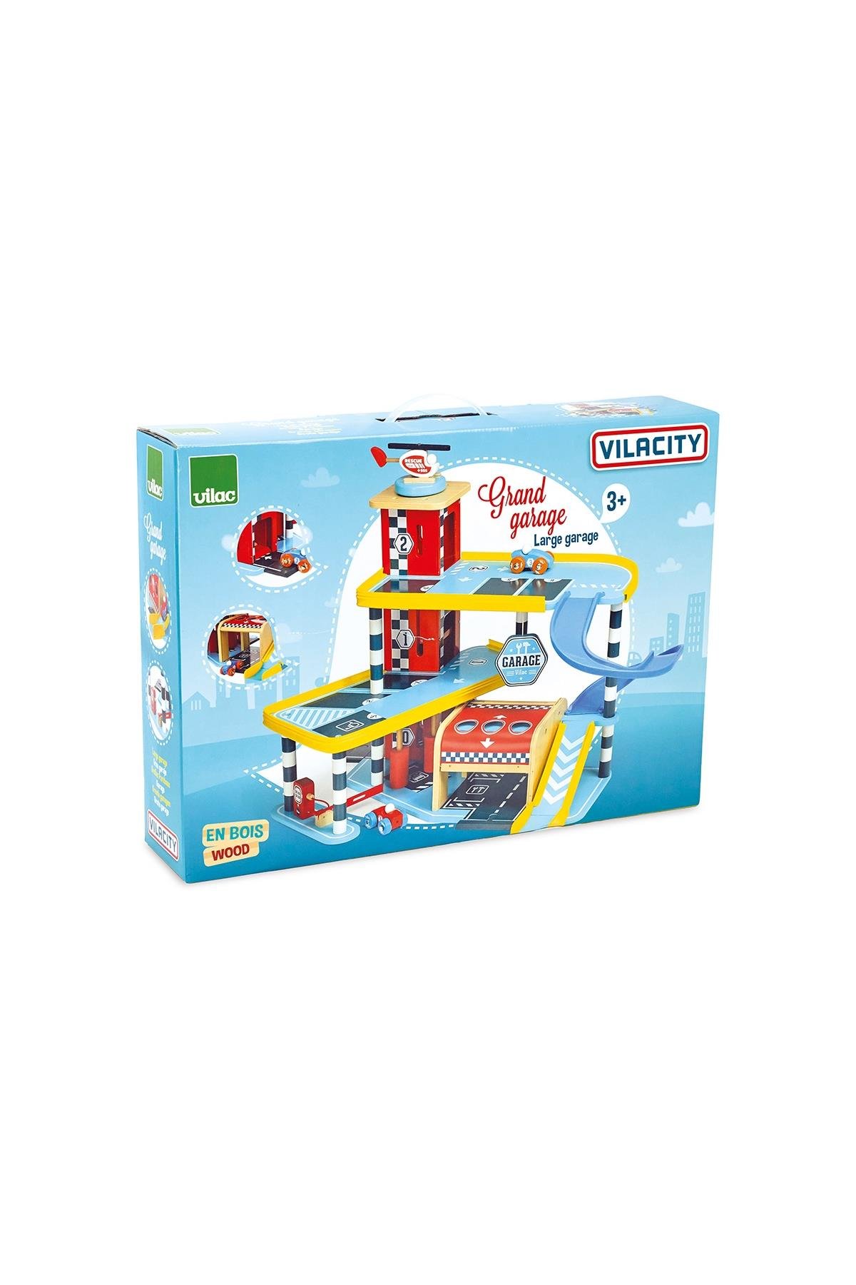 Vilac - Vilacity Garage - Garaj Seti Çok Renkli