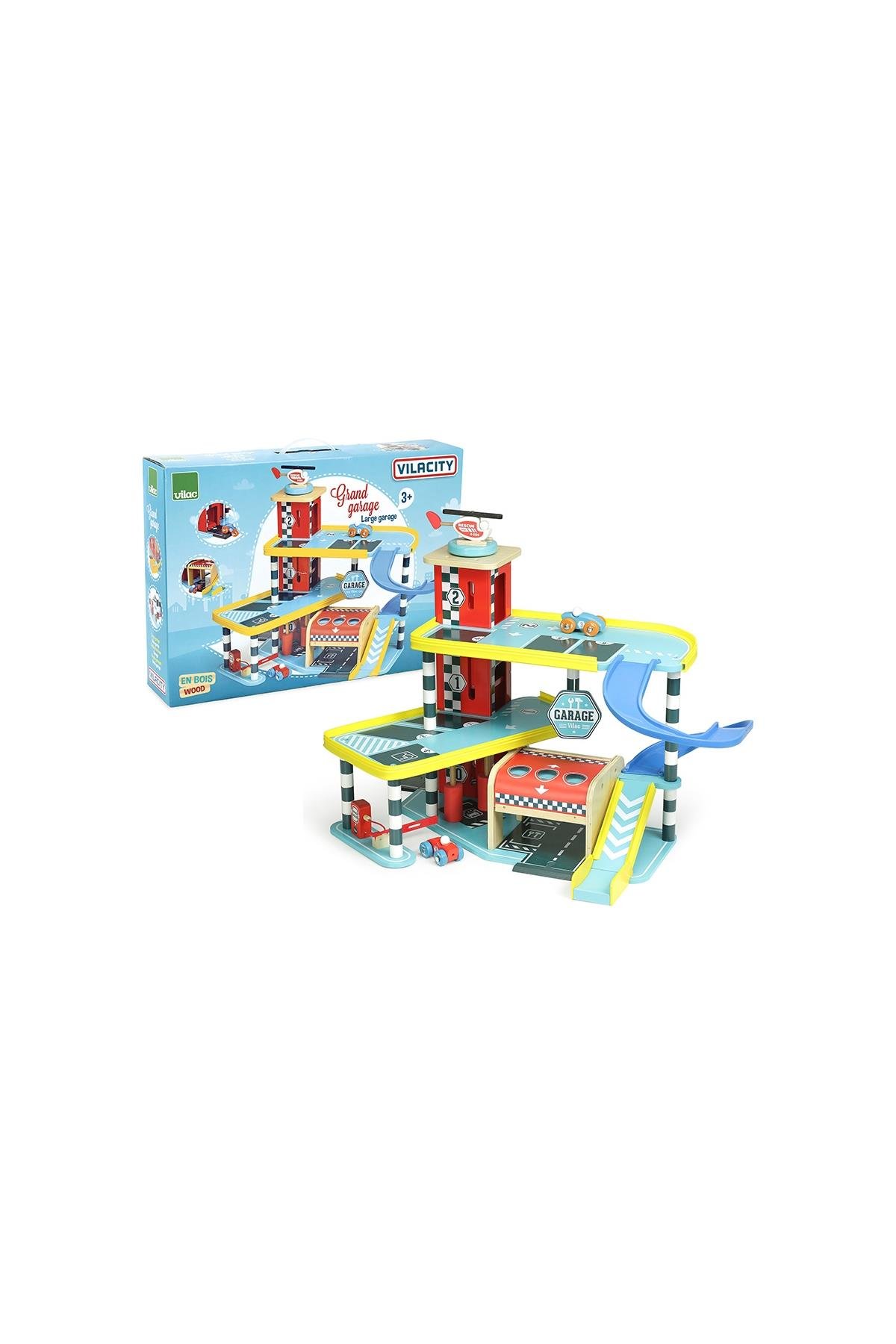Vilac - Vilacity Garage - Garaj Seti Çok Renkli