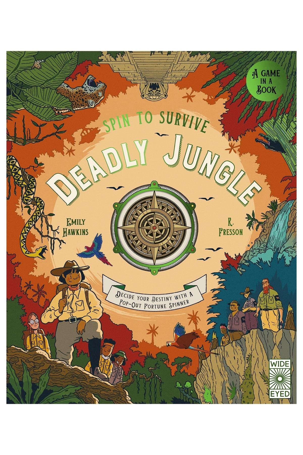 Wide Eyed / SPIN TO SURVIVE - DEADLY JUNGLE Çok Renkli