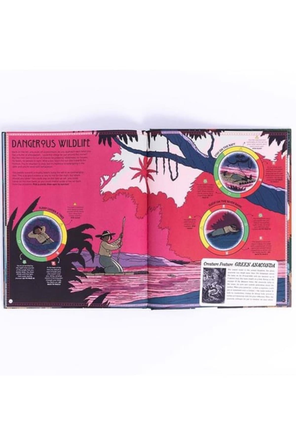 Wide Eyed / SPIN TO SURVIVE - DEADLY JUNGLE Çok Renkli