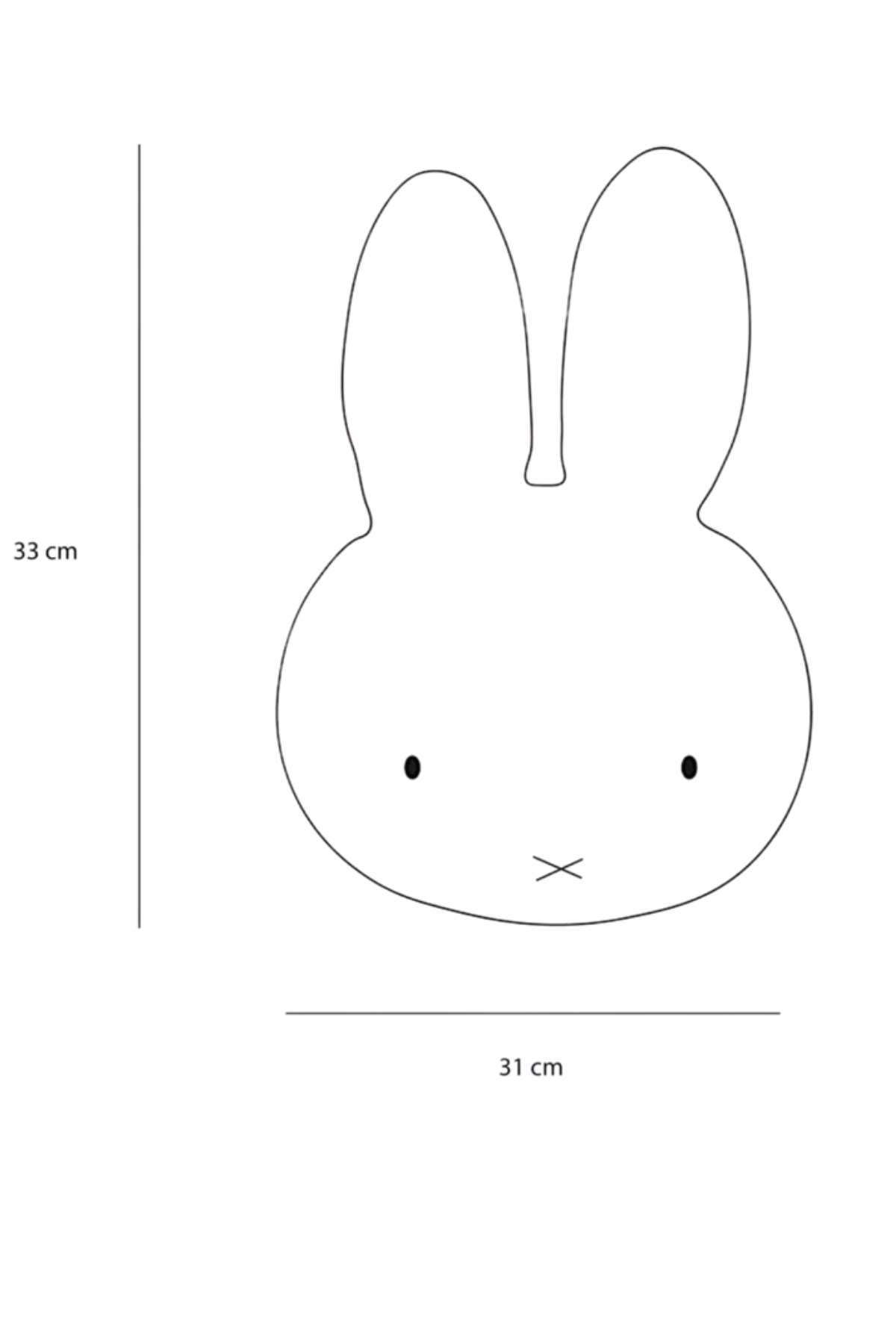 Wild&Soft / Duvar Aksesuarı, Miffy Std