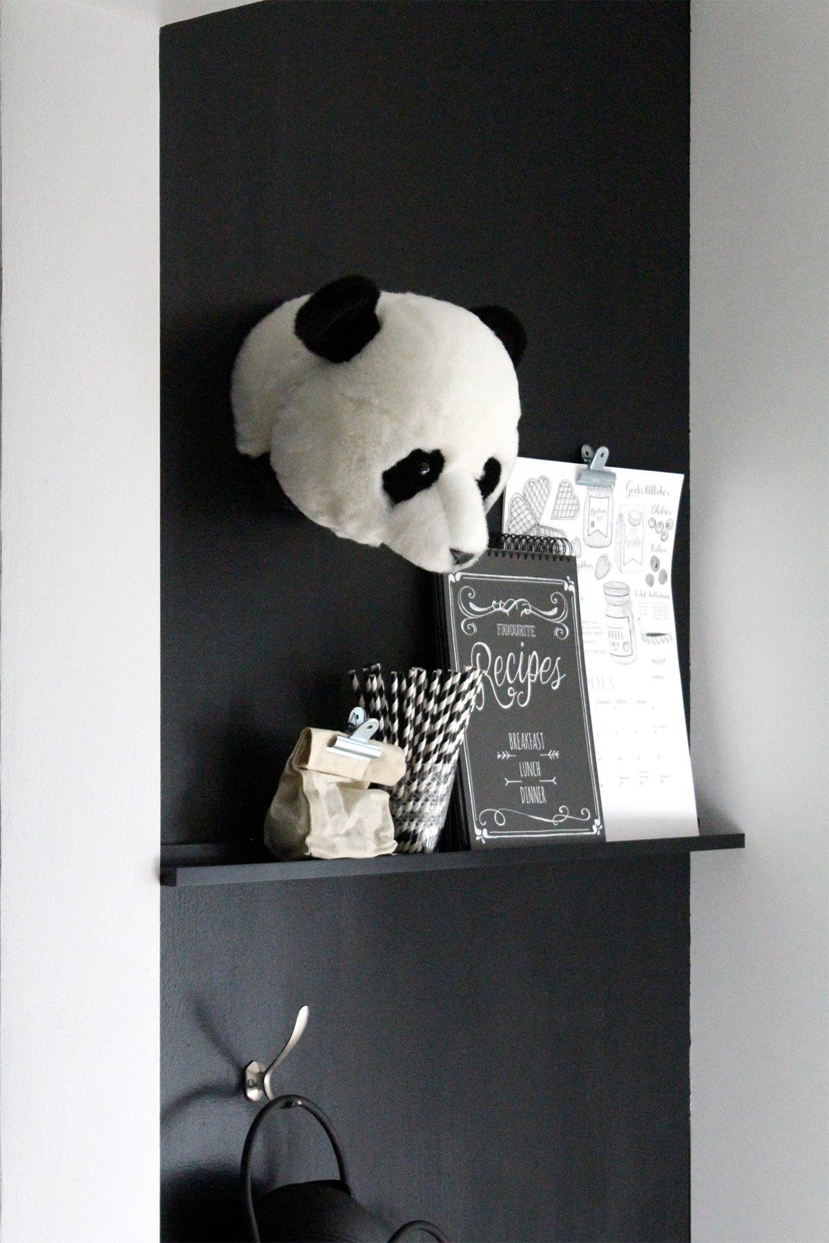 Wild&Soft / Duvar aksesuarı - Panda Thomas Std
