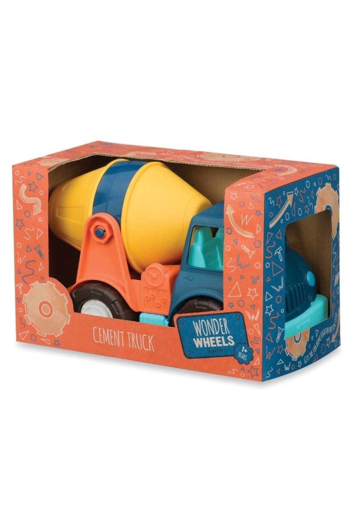 Wonder Wheels Beton Mikseri Çok Renkli