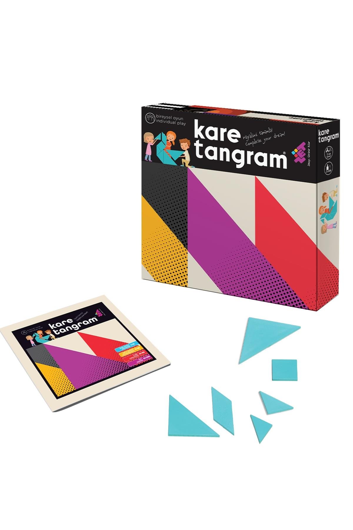 Zetzeka / KARE TANGRAM Çok Renkli