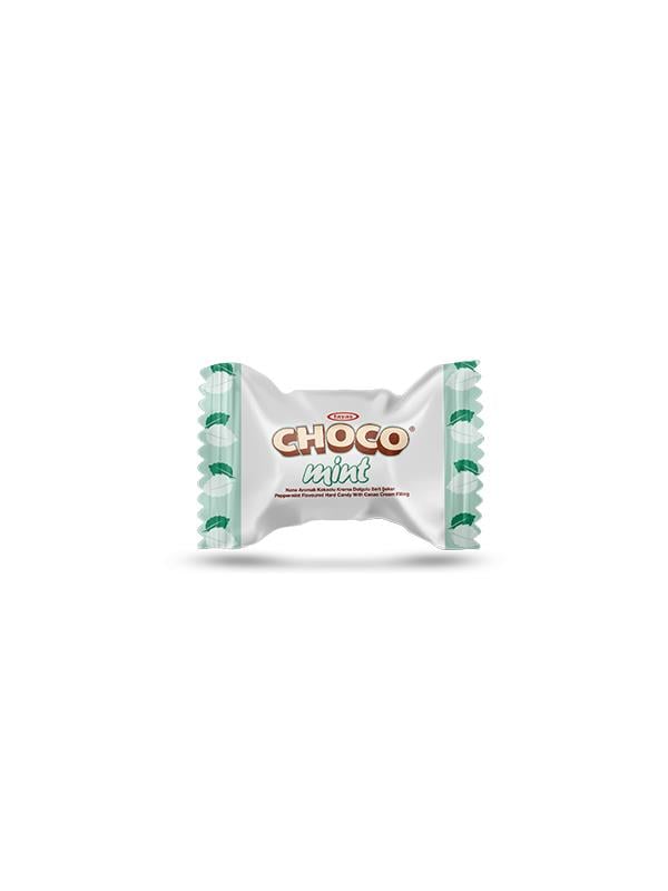 Choco Mint Nane Aromalı Kakao Krema Dolgulu Sert Şeker 1 Kg Poşet