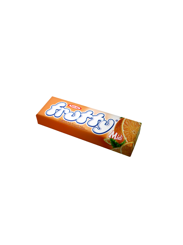 Frutty Midi Portakallı Yumuşak Şeker 20 Gr X 24 Adet Kutulu