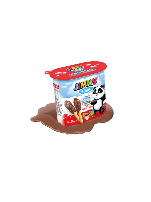 Jimmy Grissini Çubuklu Kakaolu Fındık Kremalı Çikolata 52 Gr X 24